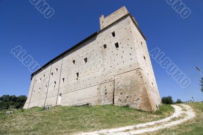 Medieval Castle of Rancia, near Tolentino