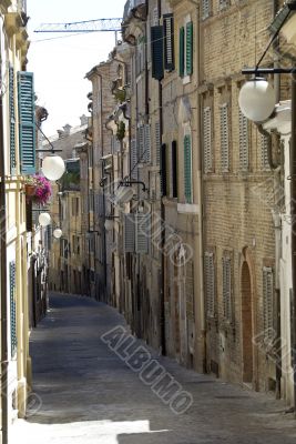 Street of Macerata