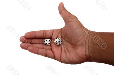 Dice in Hands