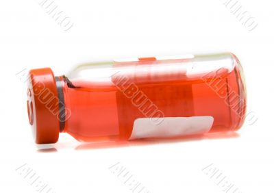 Transparent ampule