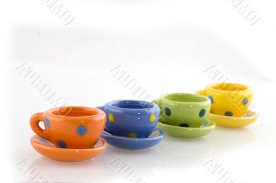 colorful crockery