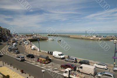 Etretat at the coast