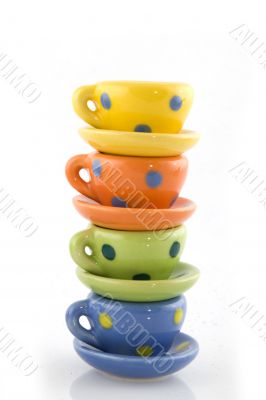 cups and saucers