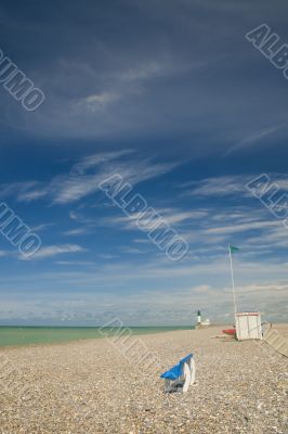 Empty beach