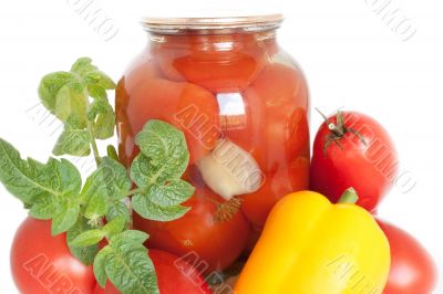 Canned tomatoes