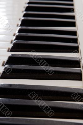 Keys of a piano