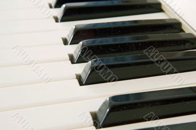 Keys of a piano