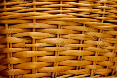 wattled basket