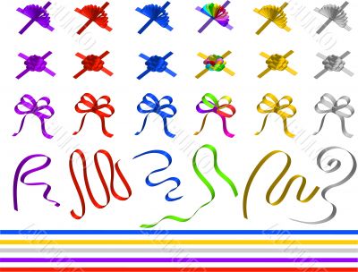 Bows, ribbons