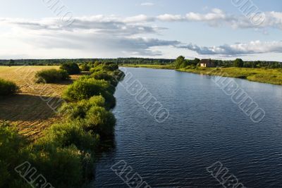 River in the morning