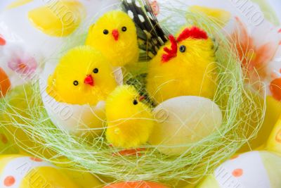 Easter chickens