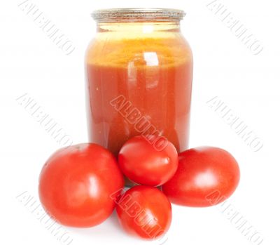 Juice of tomato