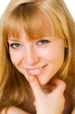 beautiful face close up
