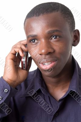 man with mobile phone