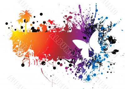 butterfly rainbow