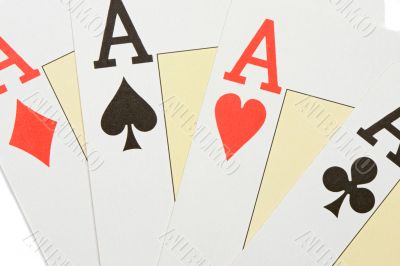 Poker of aces