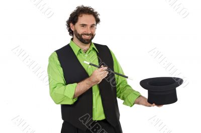 Portrait of a magician