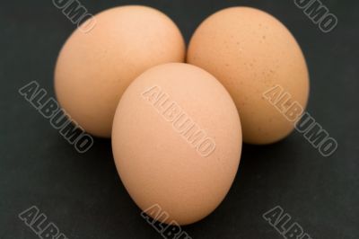 Three eggs