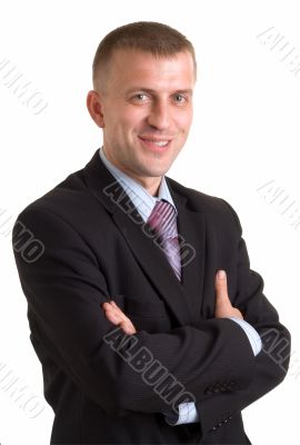smiling business man