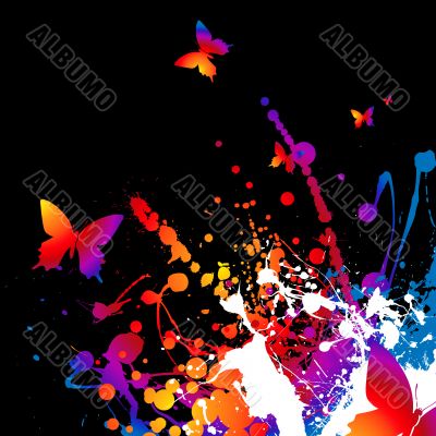 technicolor butterfly
