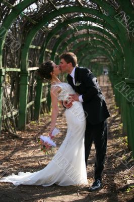 Newly-married couple