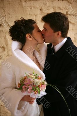 Newly-married couple