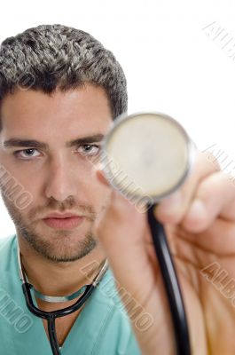 doctor with  stethoscope