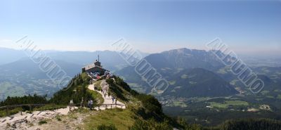 Kehlstein and Eagles nest in the german Alps