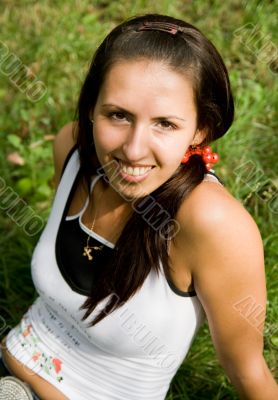 a girl