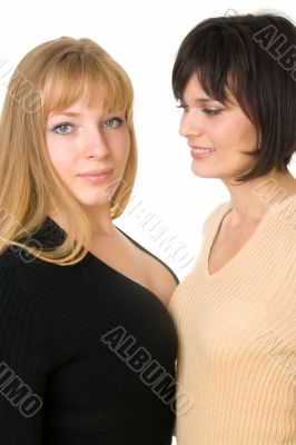 happy young women