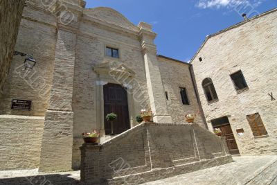 Monterubbiano - Medieval church of San Francesco