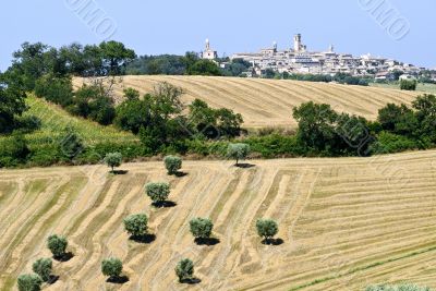 Panoramic view of Potenza Picena