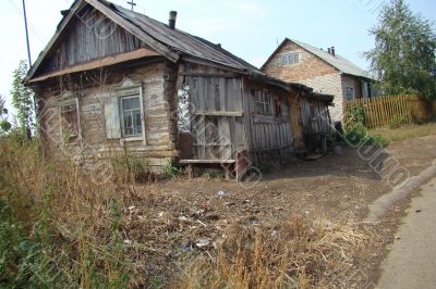 Old house in Russian village