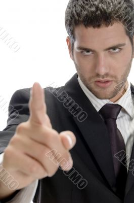 portrait of young businessman