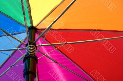 colorful umbrella