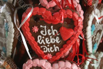 Lebkuchenherz - German Sweet heart
