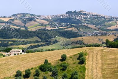 Panorama of Fermo