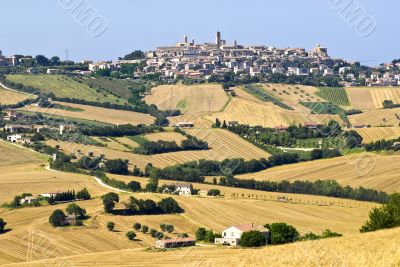 Panoramic view of Potenza Picena