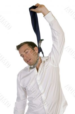 problem of tie for a businessman