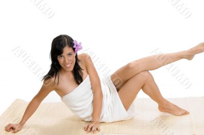 gorgeous model posing