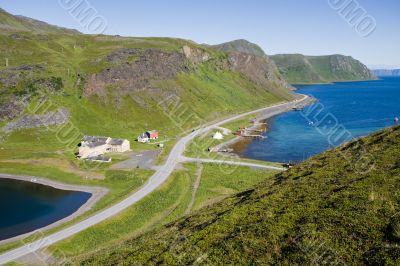summer norwegian landscape