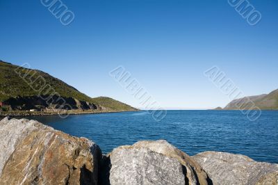 summer norwegian landscape