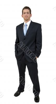 standing businessman