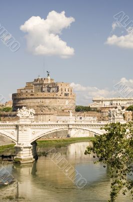 Bridge and Castle Sant Angelo