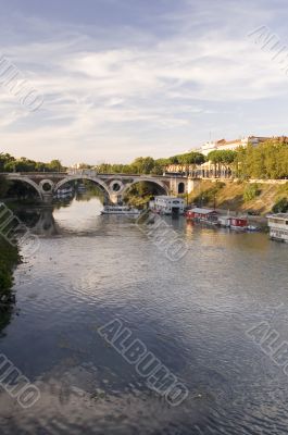 Rome river Tiber