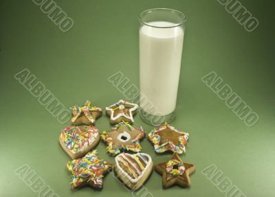 Cookies and milk
