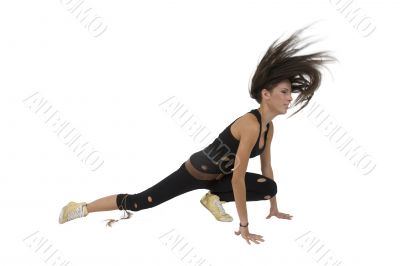 exercising pretty model