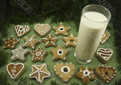 Cookies and milk
