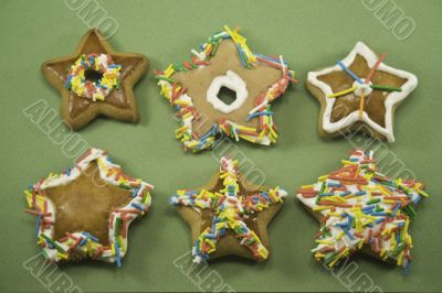 Star Christmas cookies
