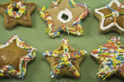 Star Christmas cookies